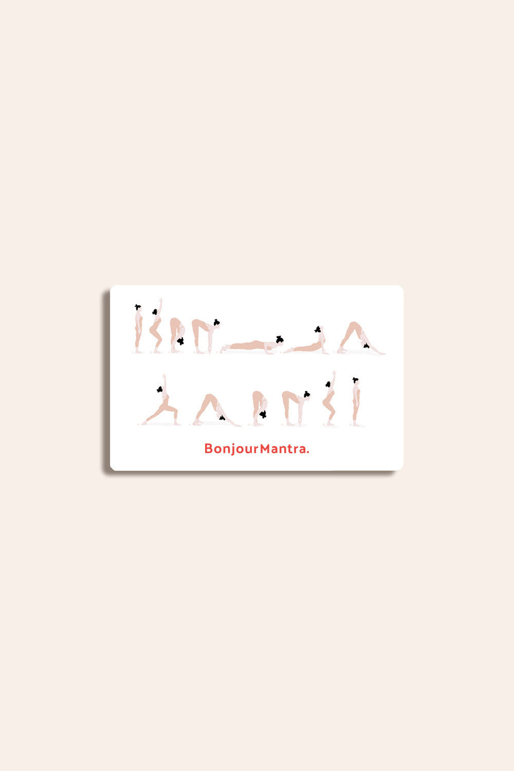 Carte Cadeau Bonjour Mantra